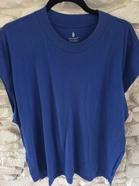 FP Movement by Free People Relaxed Crewneck Tank - Blue